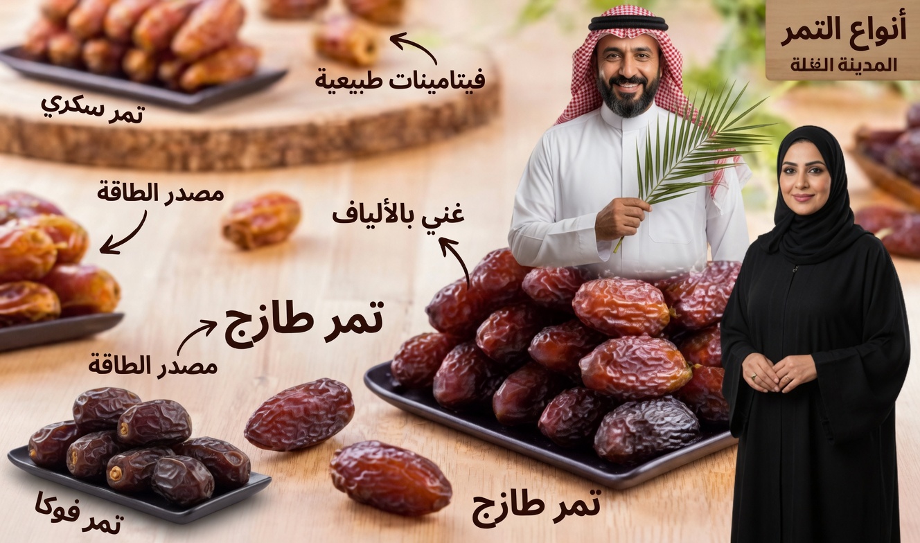 الفوائد المذهلة للتمر: غذاء خارق غني بالعناصر الغذائية