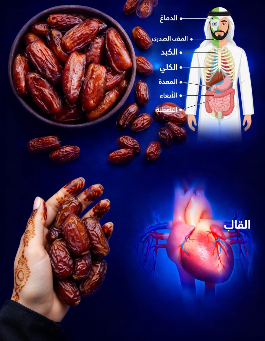 الفوائد المذهلة للتمر: غذاء خارق غني بالعناصر الغذائية