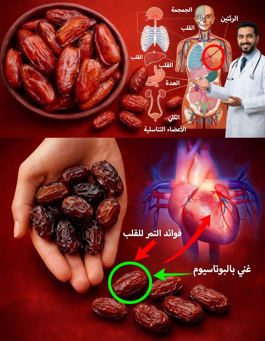 الفوائد المذهلة للتمر: غذاء خارق غني بالعناصر الغذائية
