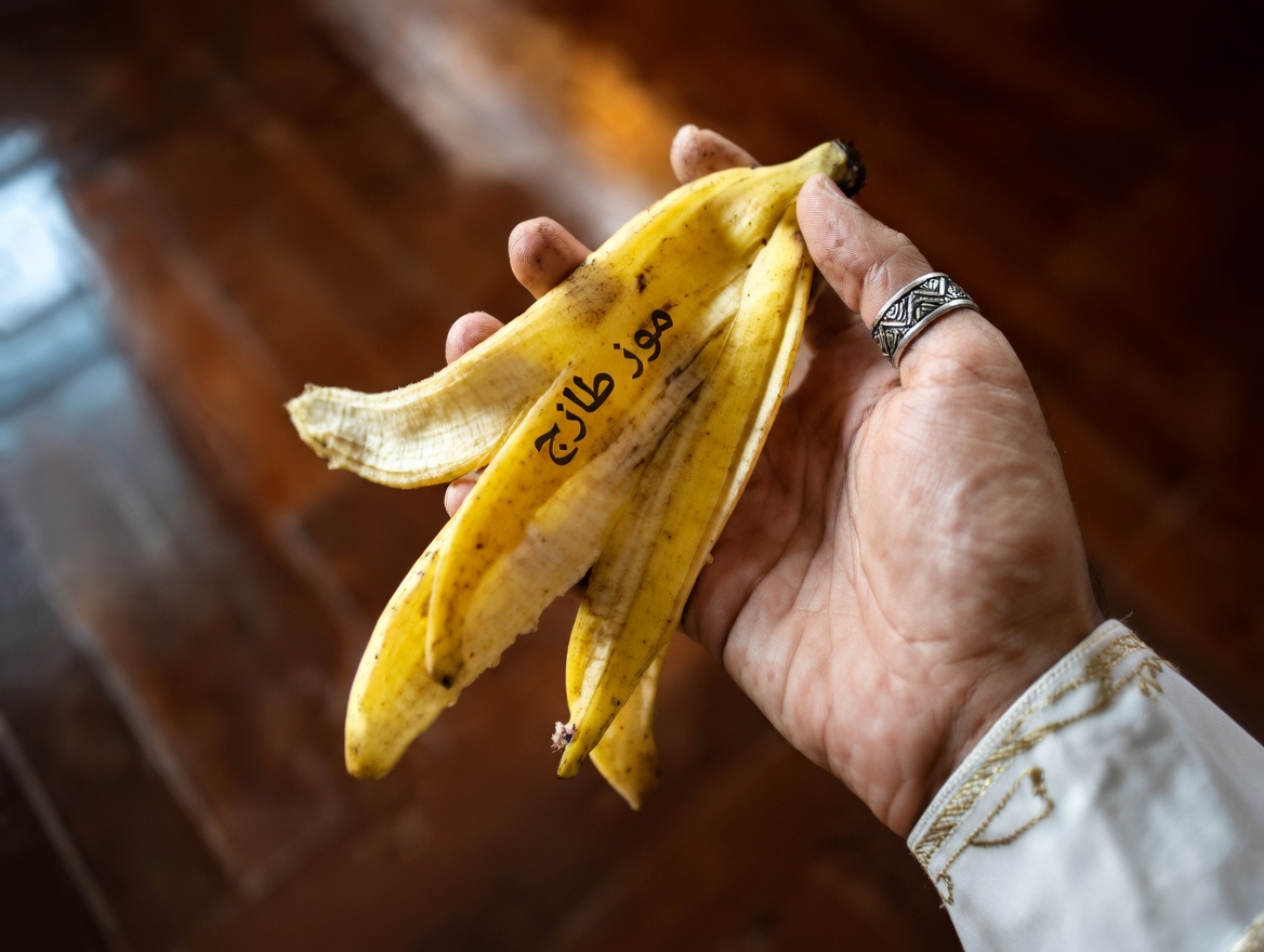 اكتشفي الإمكانات الخفية لقشور الموز للحصول على شعر أكثر صحة ومظهراً أقوى