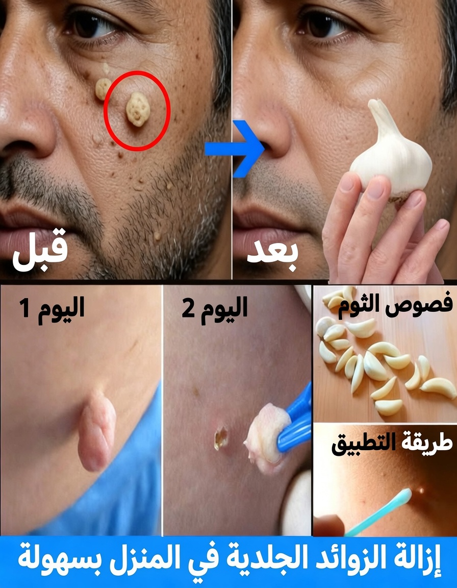 إزالة الزوائد الجلدية خلال ليلة واحدة باستخدام الفازلين