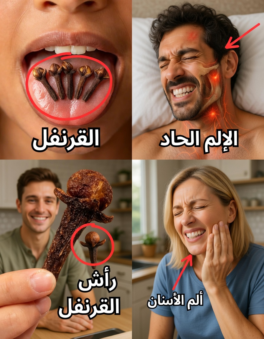 وضع القرنفل في الفم: طريقة طبيعية لتخفيف ألم الأسنان