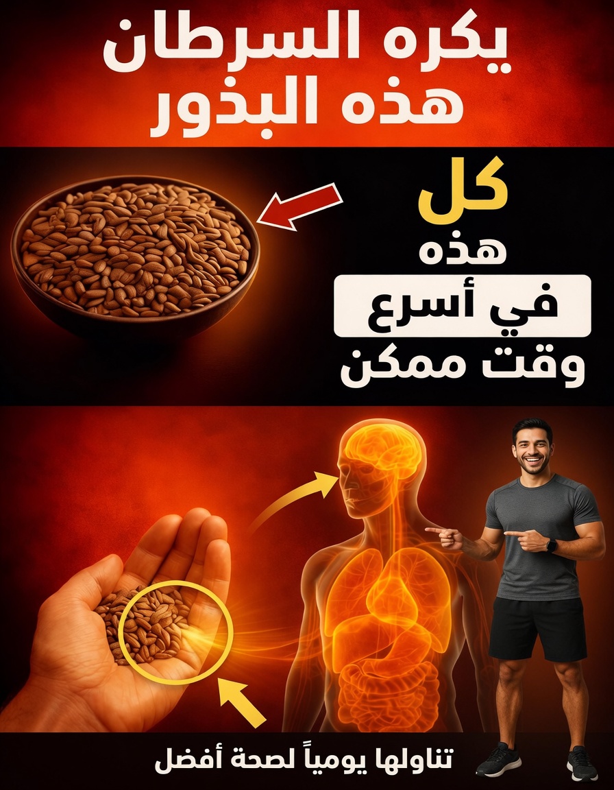 6 بذور ينبغي لكبار السن تناولها يوميًا لمحاربة السرطان طبيعيًا