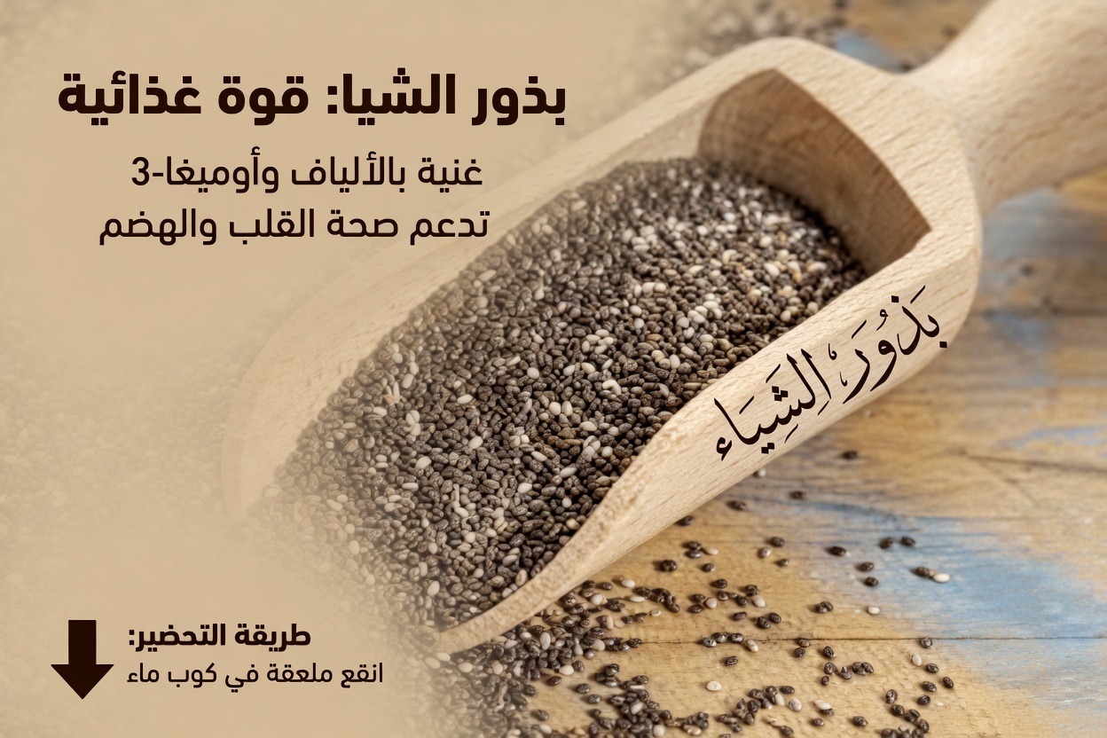 كبار السن، توقفوا عن تناول بذور الشيا! الطريقة الخاطئة لتناول بذور الشيا التي تضر جسمكم