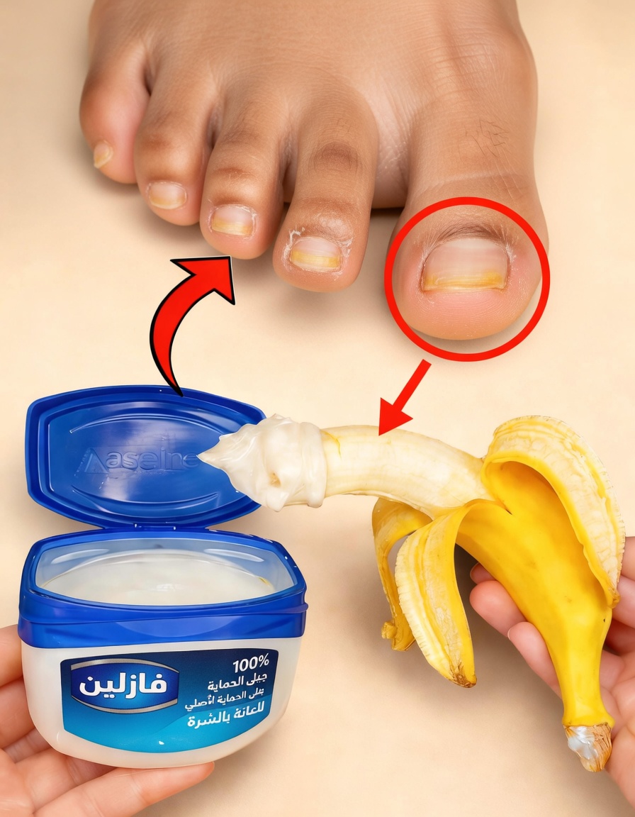 سيختفي الفطر إلى الأبد بموزة وفازلين! طبيب يشارك سره