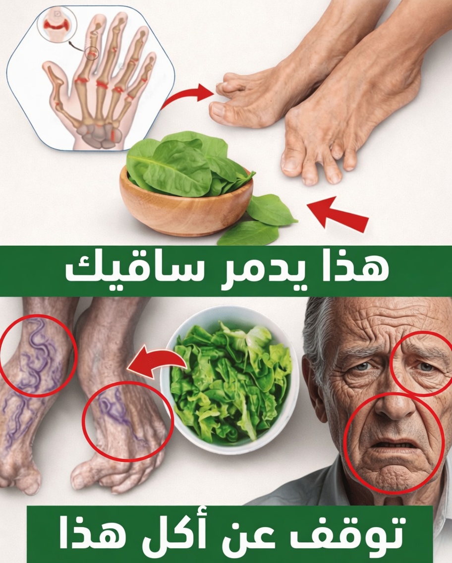 كبار السن انتبهوا: 15 طعامًا يوميًا قد يساهم في الخدر والوخز في قدميك