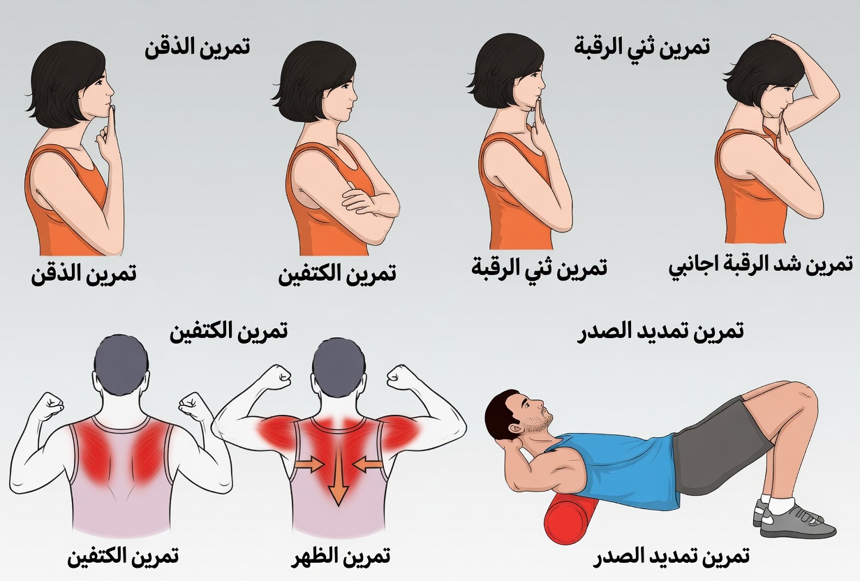 كيفية دعم تحسين القوام بلطف من خلال روتين يومي لمدة 4 دقائق لعلاج وضعية الرأس المتقدمة بعد سن الستين