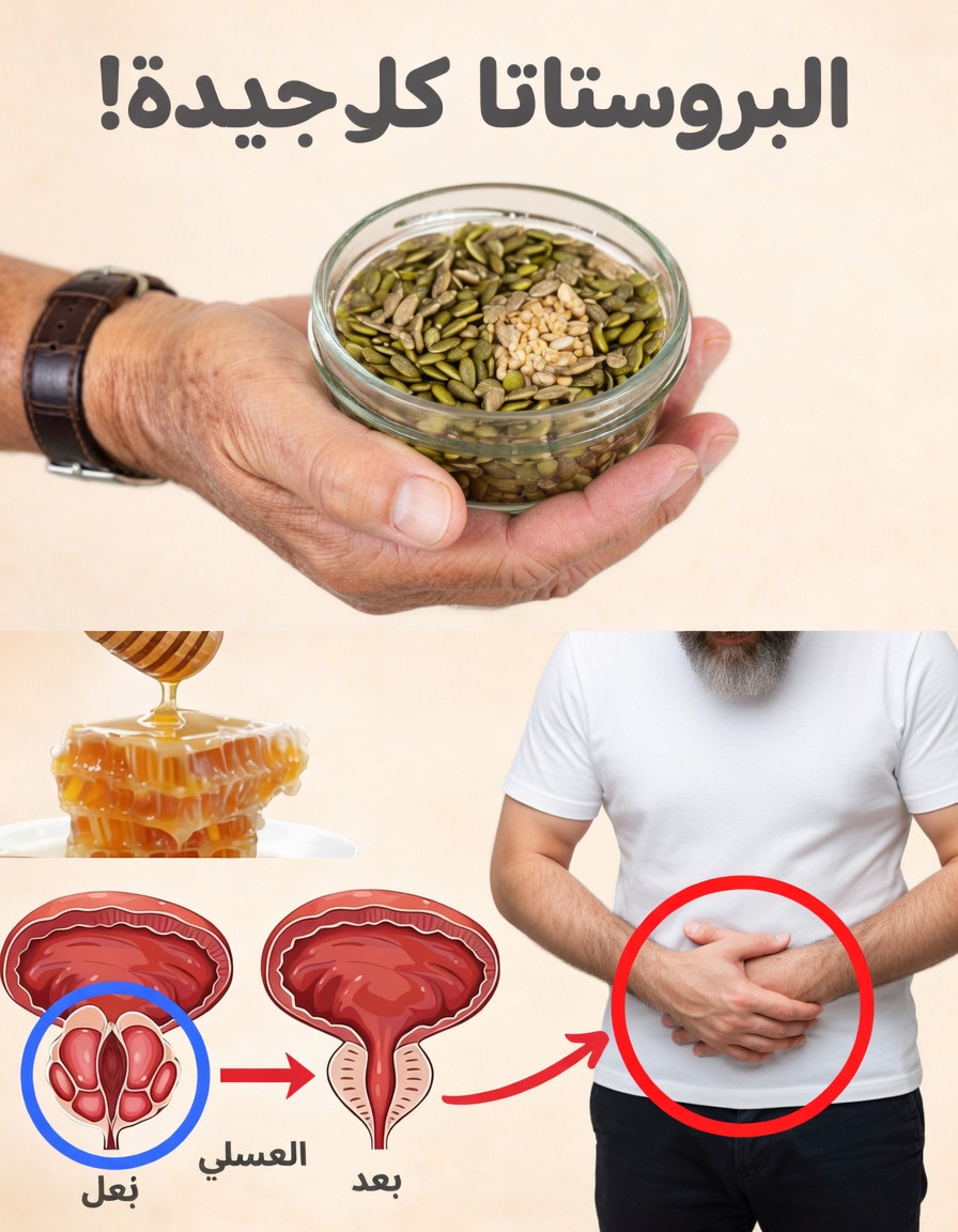 تخفيف طبيعي لالتهاب البروستاتا: 3 علاجات بسيطة بمكوّنين فقط قد تدعم الراحة والوظيفة – مدعومة بالتقاليد وأبحاث ناشئة