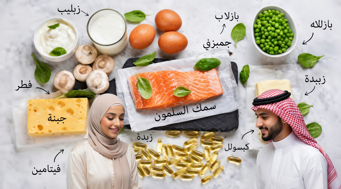 ليس للعظام فقط: الفوائد الخفية لفيتامين د لتحسين الدورة الدموية بعد سن الخمسين