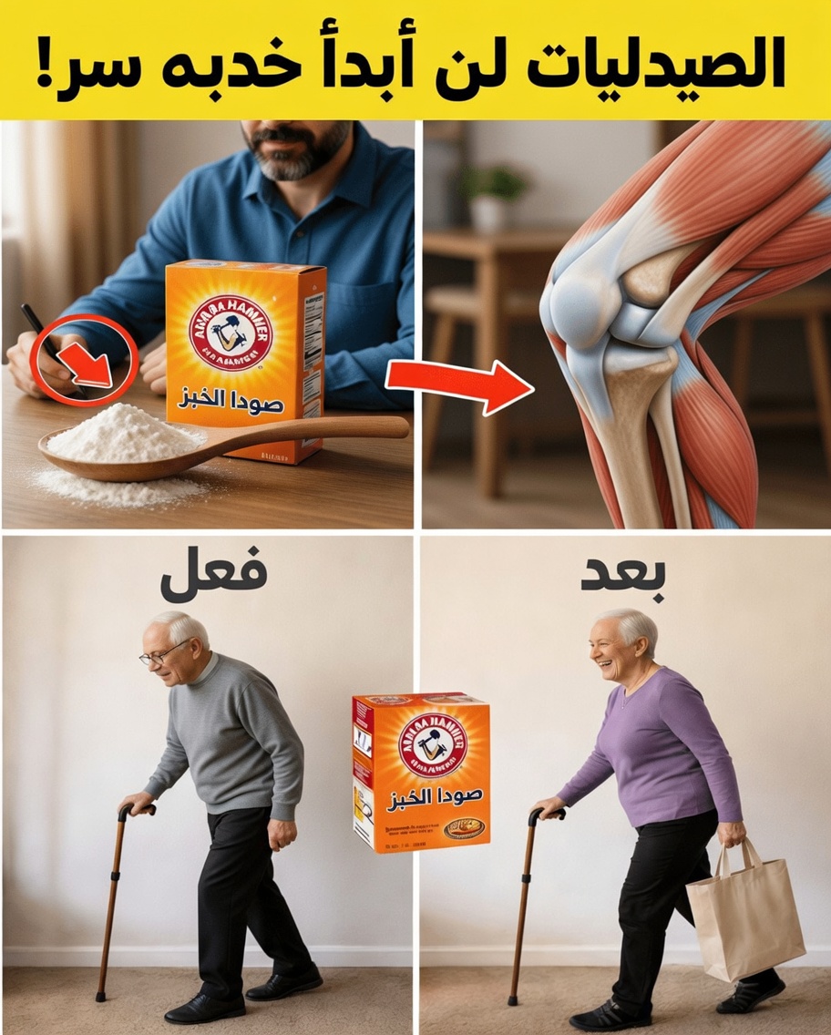 هل عمرك فوق الستين؟ استخدم صودا الخبز بهذه الطريقة وشاهد 13 مشكلة صحية تختفي!