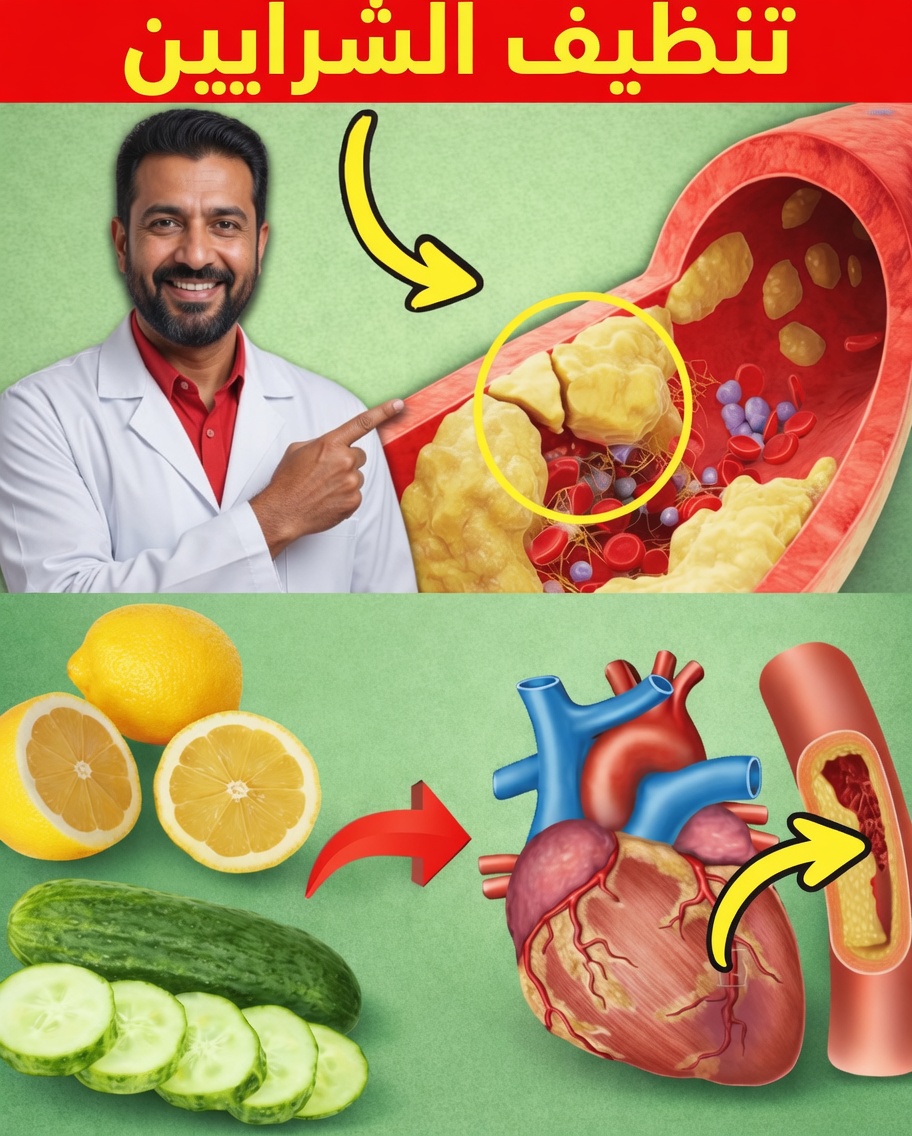 هل تجاوزت الستين؟ هذا المشروب المكوَّن من مكوّنين للمطبخ يفتح الشرايين خلال 7 أيام