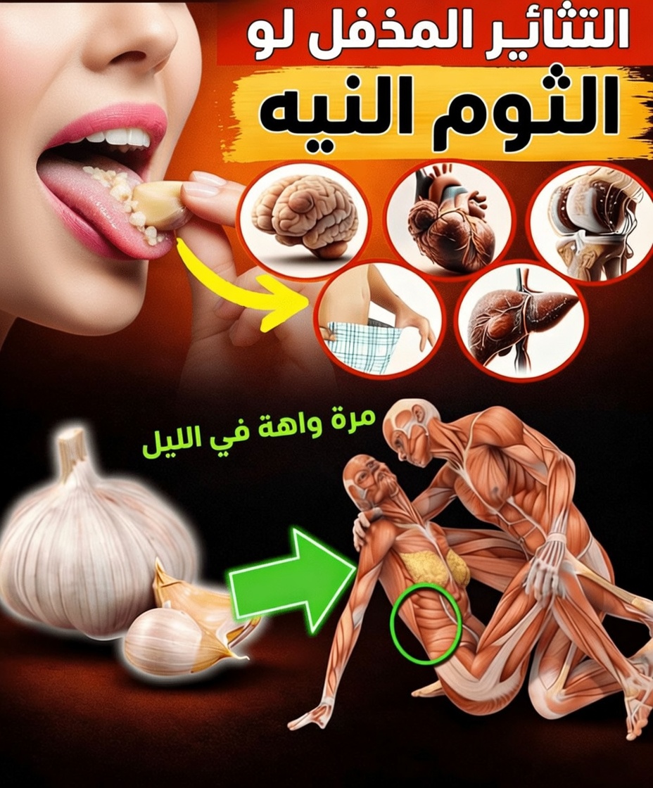 ماذا يحدث لجسمك عندما تأكل فصّين من الثوم النيئ يوميًا – فوائد مفاجئة مدعومة علميًا