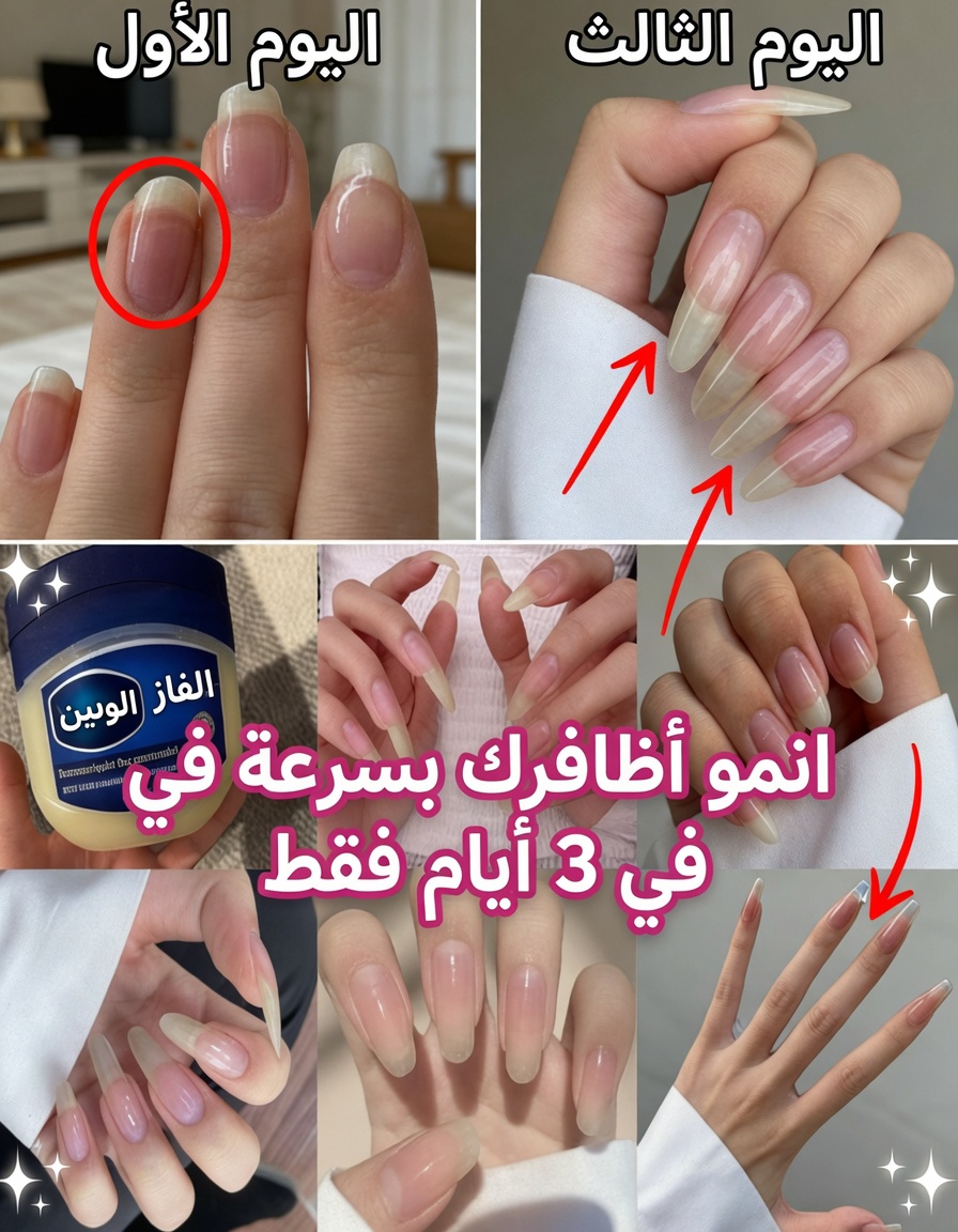 كيفية إطالة أظافرك وتقويتها بشكل ملحوظ في 10 أيام فقط بشكل طبيعي