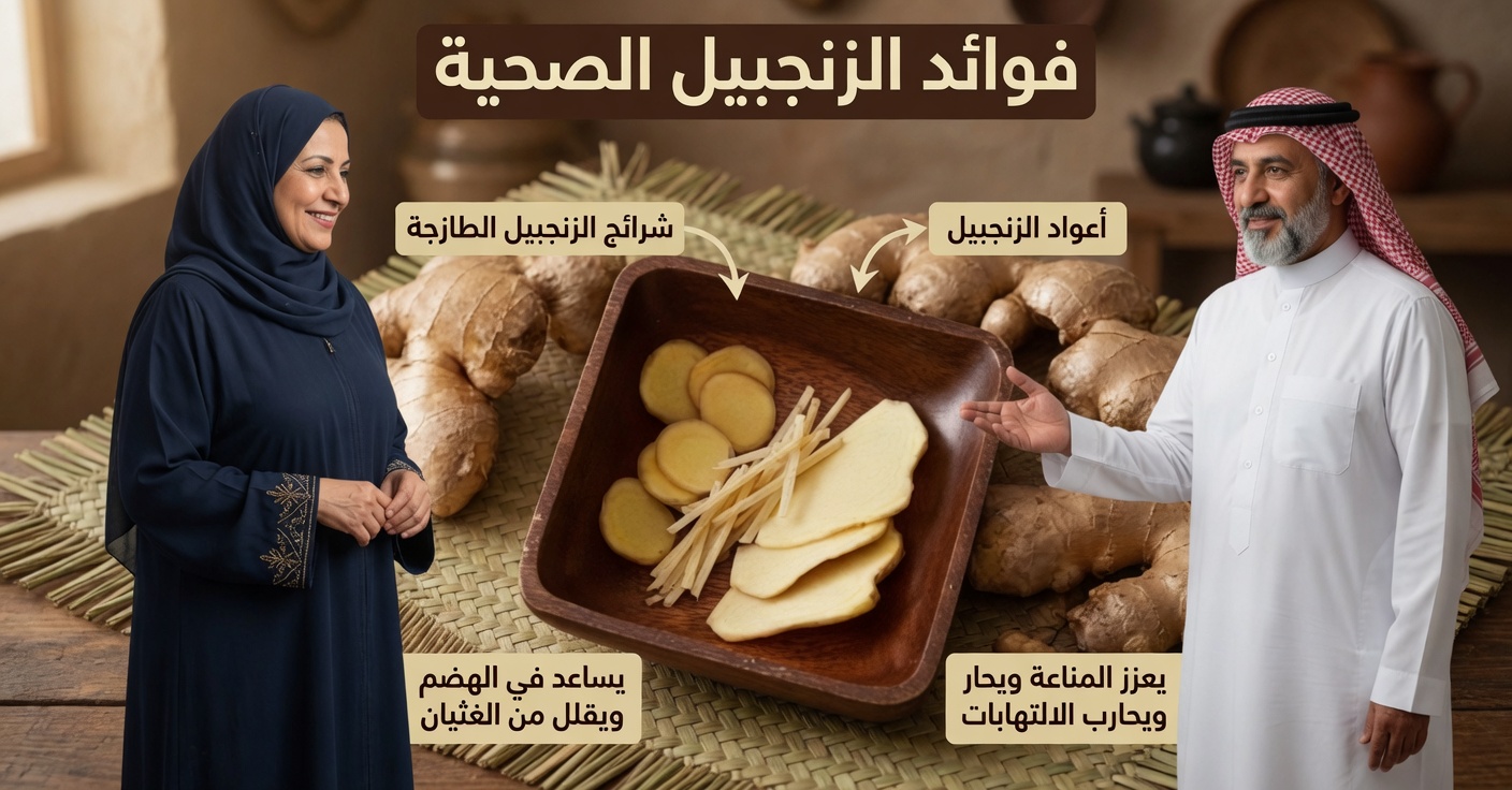 ماذا يحدث حقًا لجسمك بعد سن الستين عندما تتناول الزنجبيل كل صباح