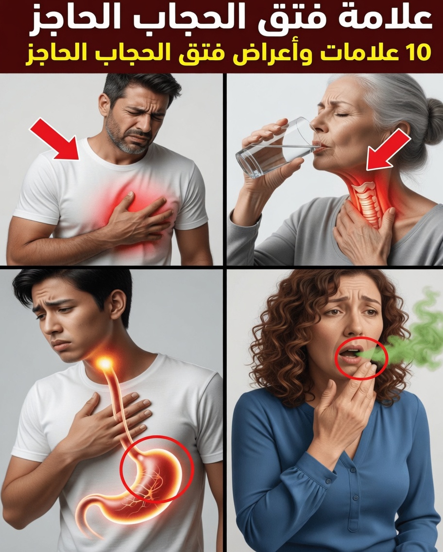 10 علامات مفاجئة لفتقٍ حجابي قد تكون تتجاهلها – ولماذا قد يغيّر التعرّف عليها مبكرًا حياتك