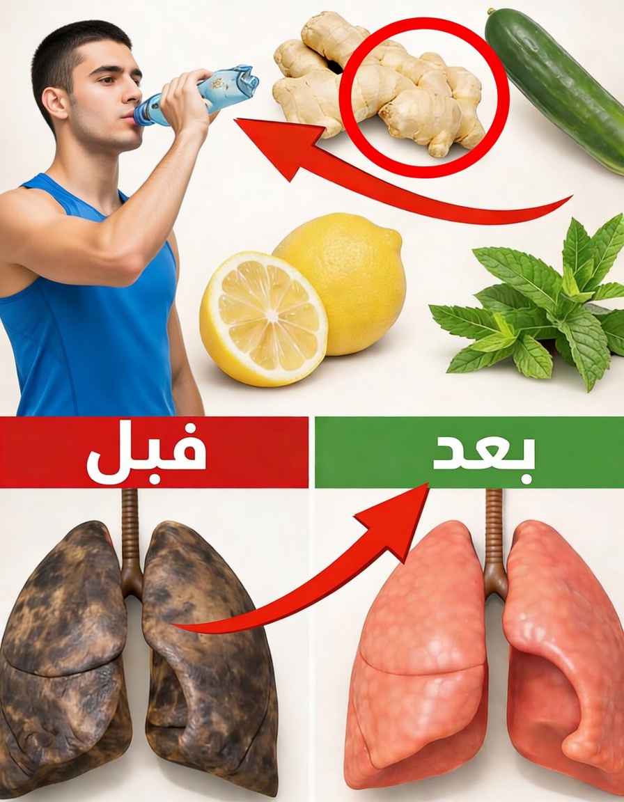 14 سببًا لماذا يجب أن تشرب يوميًا ماء الخيار والزنجبيل والنعناع والليمون