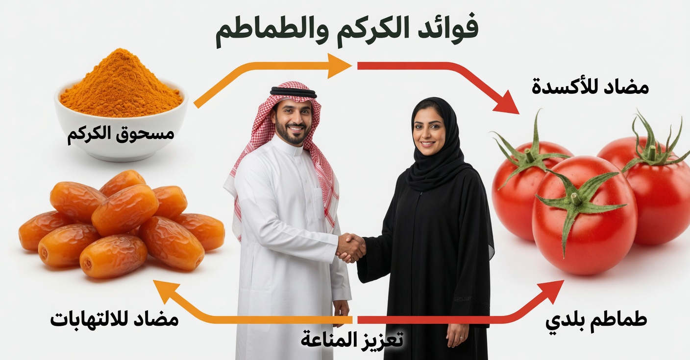 مشروب طبيعي لدعم صحة البروستاتا بعد سن الأربعين: مزيج الثوم والطماطم والكركم القوي