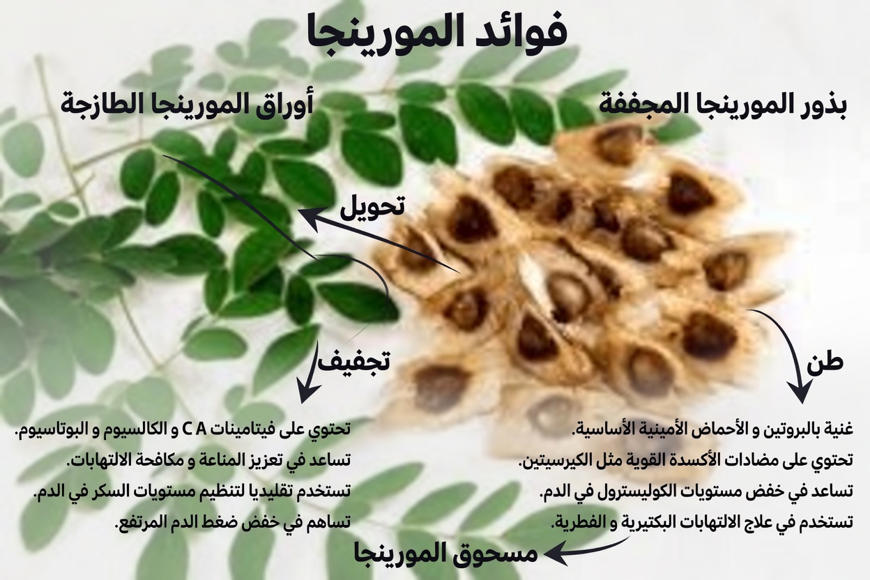 12 فائدة لبذور المورينغا لن تسمع بها من طبيبك أبدًا (لكن يجب أن تعرفها)