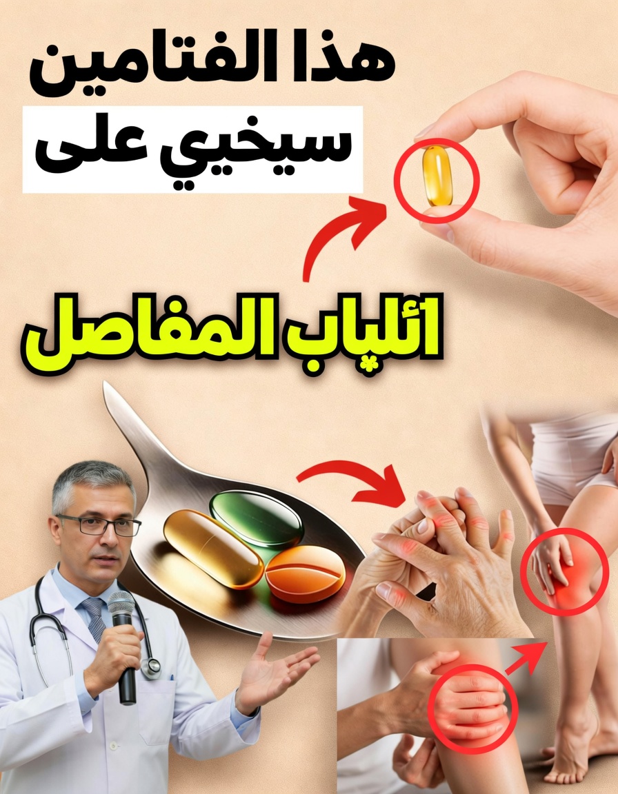 أقدم طبيب في اليابان يشارك فيتامينه المفضل لدعم التهاب المفاصل وراحة المفاصل (ليس فيتامين د)