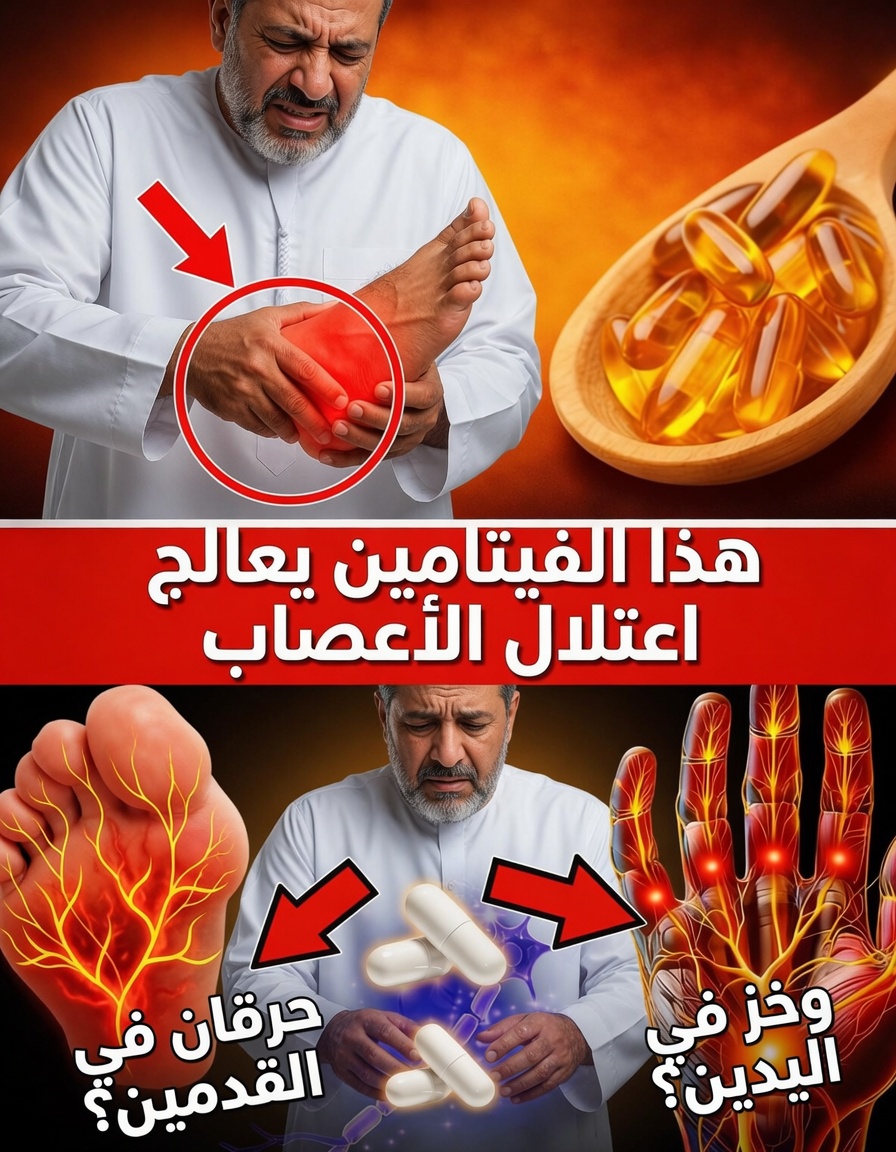 هل تعاني من انزعاج عصبي في اليدين والقدمين؟ تعرّف على كيفية مساهمة هذا الفيتامين في دعم صحة الأعصاب