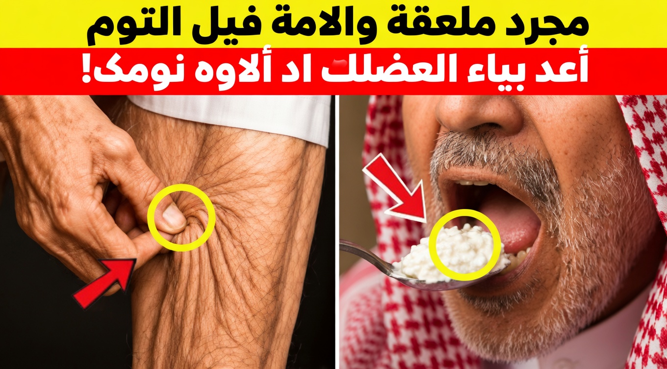كبار السن، هذا العصيدة الليلية القوية تُعيد بناء عضلاتكم أثناء نومكم!