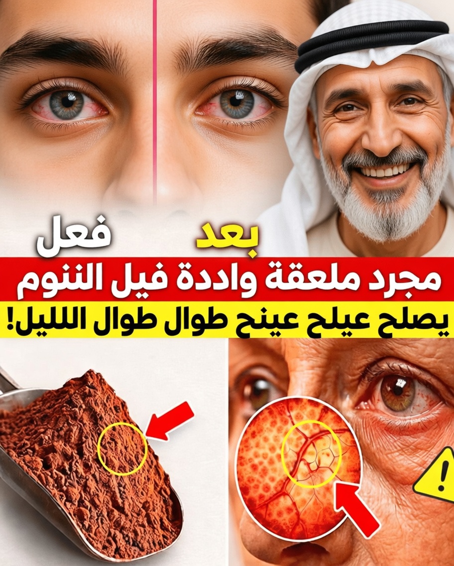 كبار السن، تناولوا هذا قبل النوم لإصلاح عيونكم وبصركم أثناء النوم