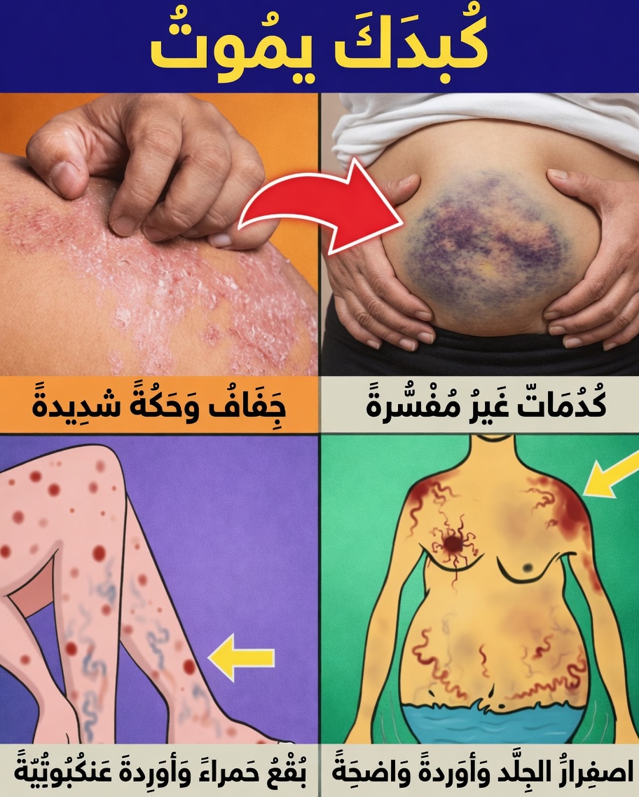 تحذير: 12 علامة غريبة تشير إلى أنك تعاني من تلف الكبد