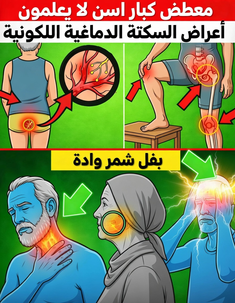 7 علامات تحذيرية للسكتة الدماغية الجُوَيَّفِيَّة لدى الأشخاص فوق سن الستين يتجاهلها الجميع، خصوصًا العلامة رقم 4