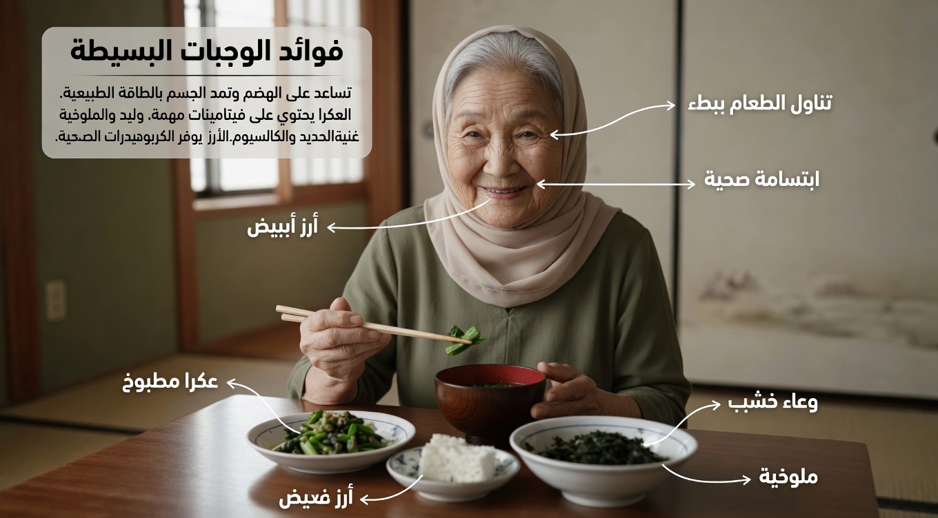 اكشف أسرار اليابانيين المعمّرين: تناول الطعام بهذه الطريقة يوميًا لتزيد فرصك في العيش حتى سنّ 100