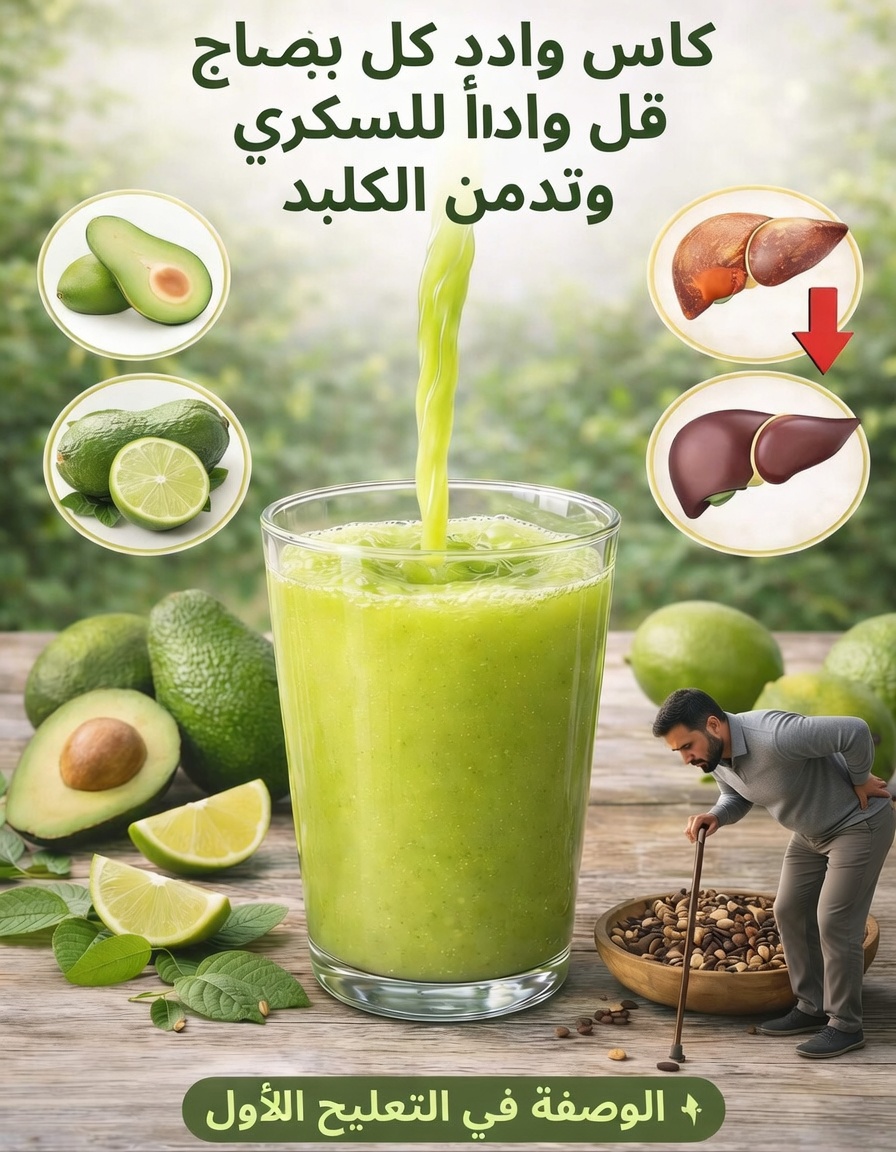 ماء أخضر على طريقة السوق: طقس يومي بسيط لدعم الترطيب والطاقة المستقرة والراحة اليومية بعد سن 45