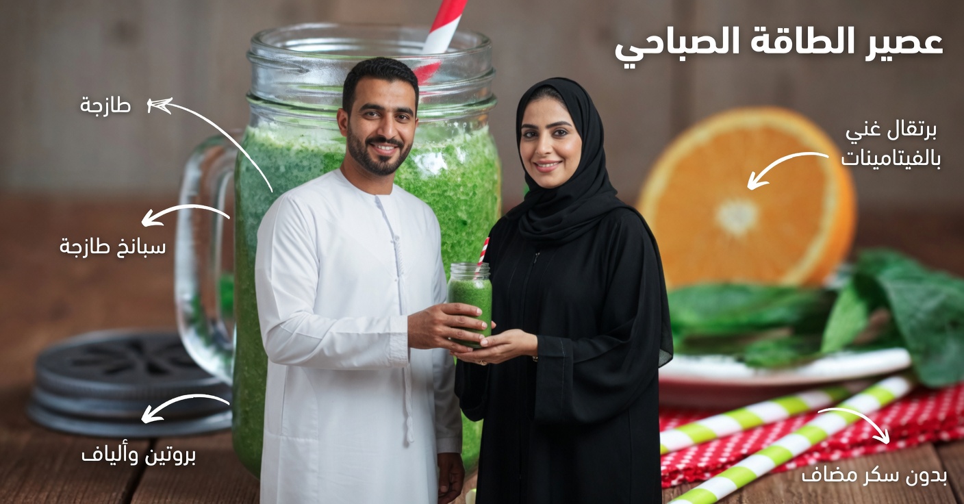 ماء أخضر على طريقة السوق: طقس يومي بسيط لدعم الترطيب والطاقة المستقرة والراحة اليومية بعد سن 45