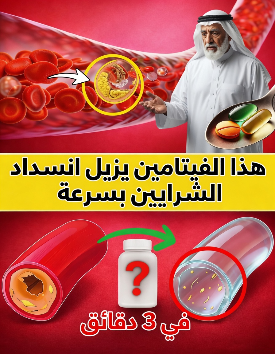أفضل الفيتامينات لتنظيف الشرايين وتعزيز تدفق الدم