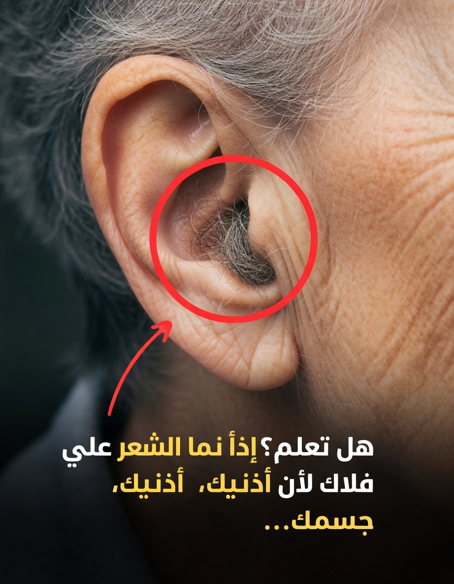 شعر الأذن وصحتك: ماذا يقول الأطباء عن هذه العلامة الجسدية المُهمَلة