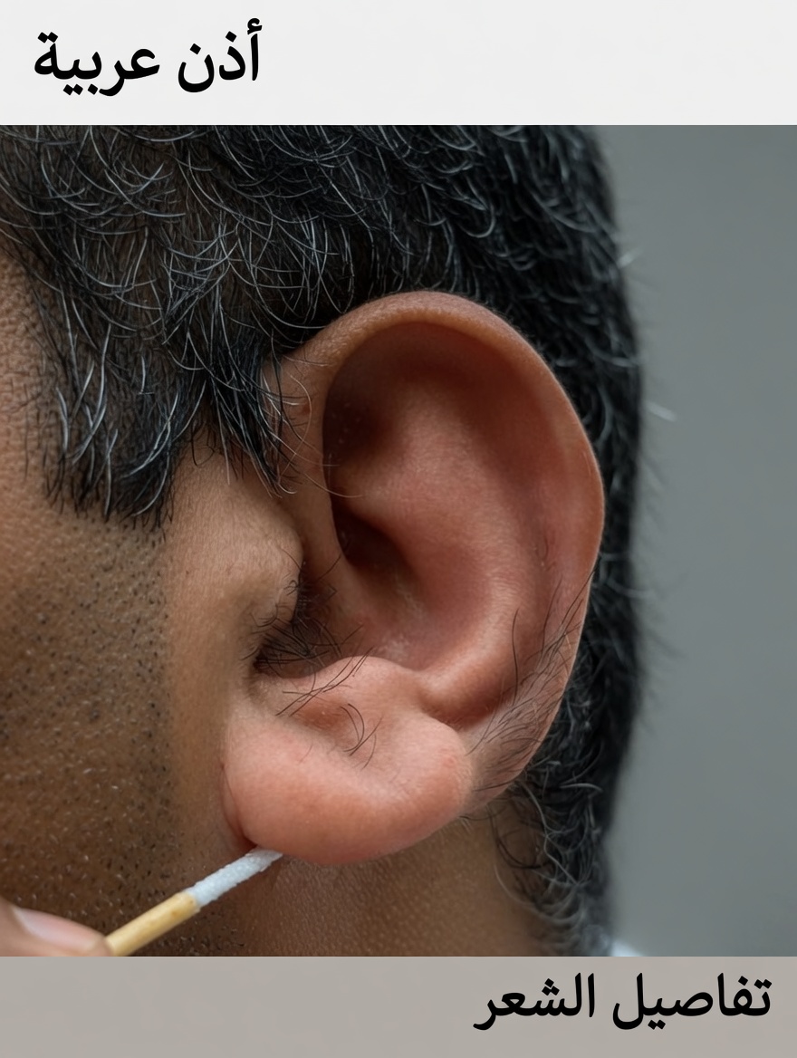 شعر الأذن وصحتك: ماذا يقول الأطباء عن هذه العلامة الجسدية المُهمَلة