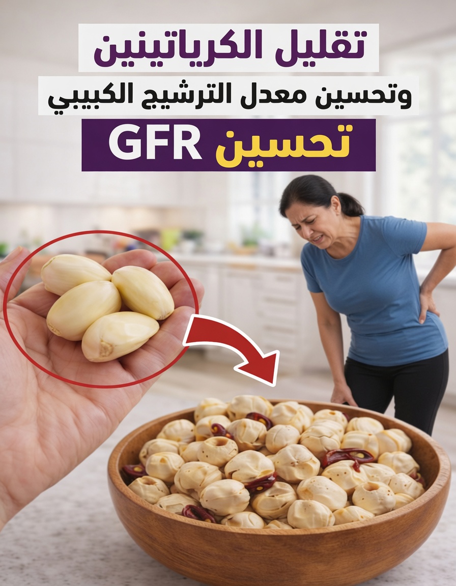 طعامان فائقان لتعزيز صحة الكلى قد يساعدان في دعم الكرياتينين ومعدل الترشيح الكبيبي (GFR) بشكل طبيعي