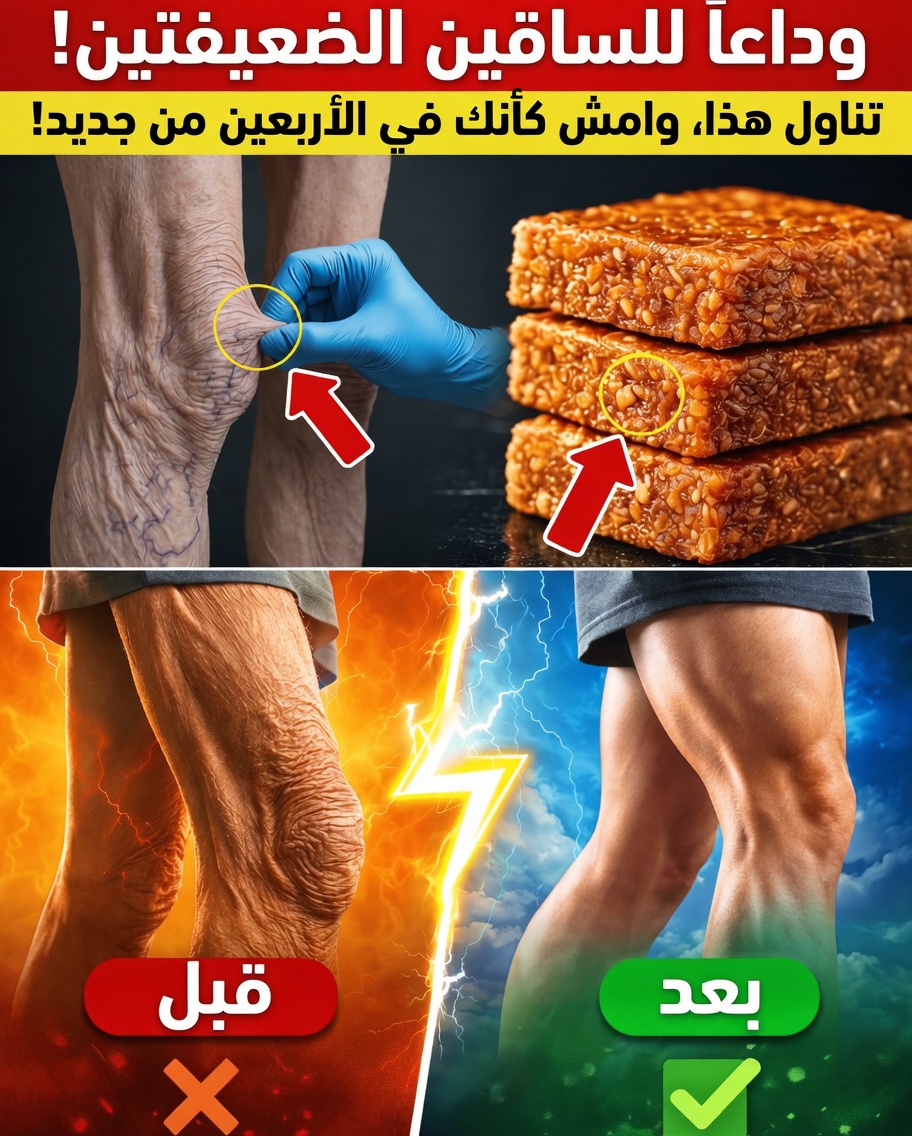 هل تريد ساقين أقوى حتى بعد سنّ الثمانين؟ تناول هذا يوميًا (نصائح صحية لكبار السن)