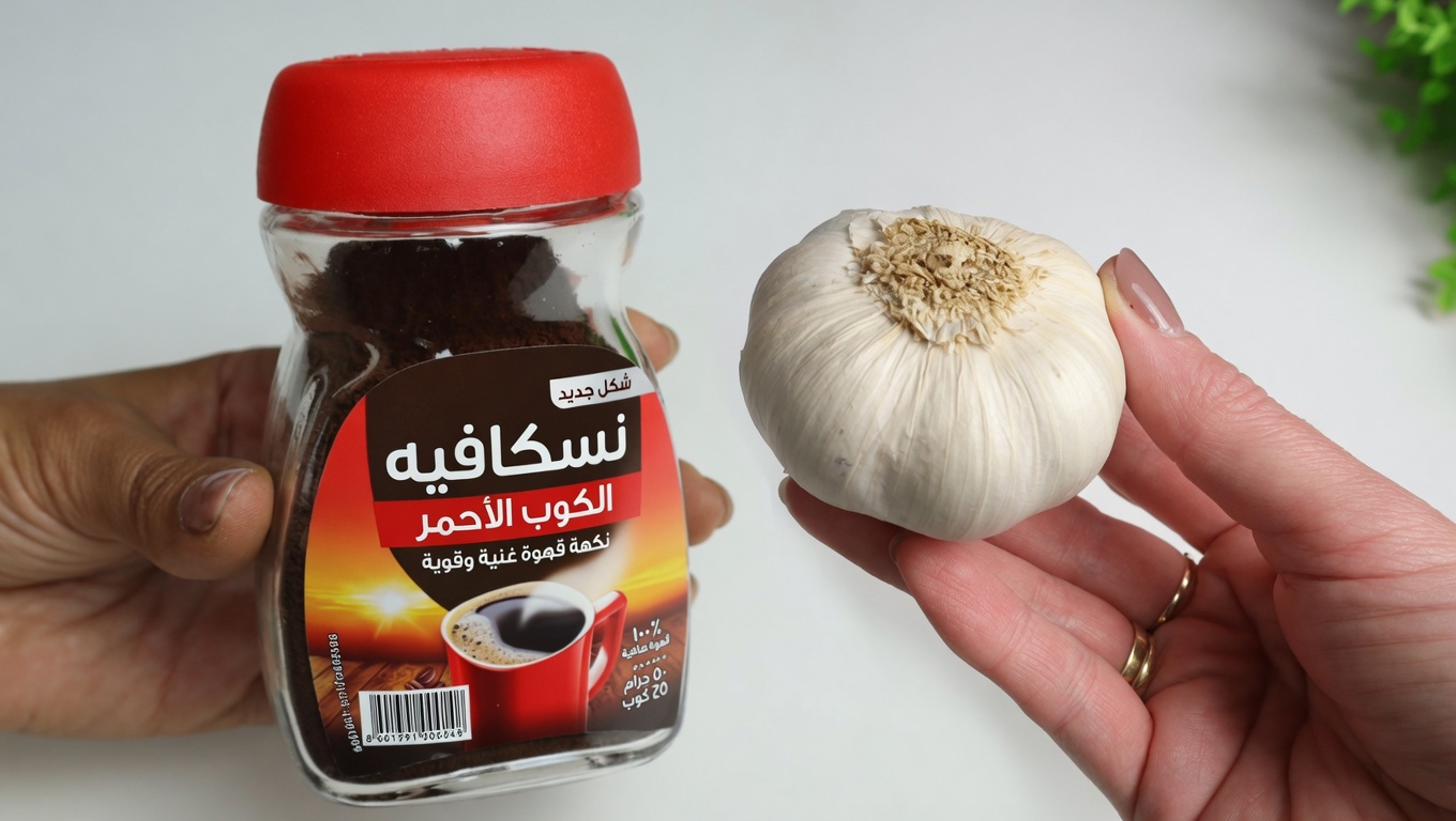 القهوة والثوم: الطريقة الطبيعية لتعزيز طاقتك وحيويتك وعافيتك العامة بأمان