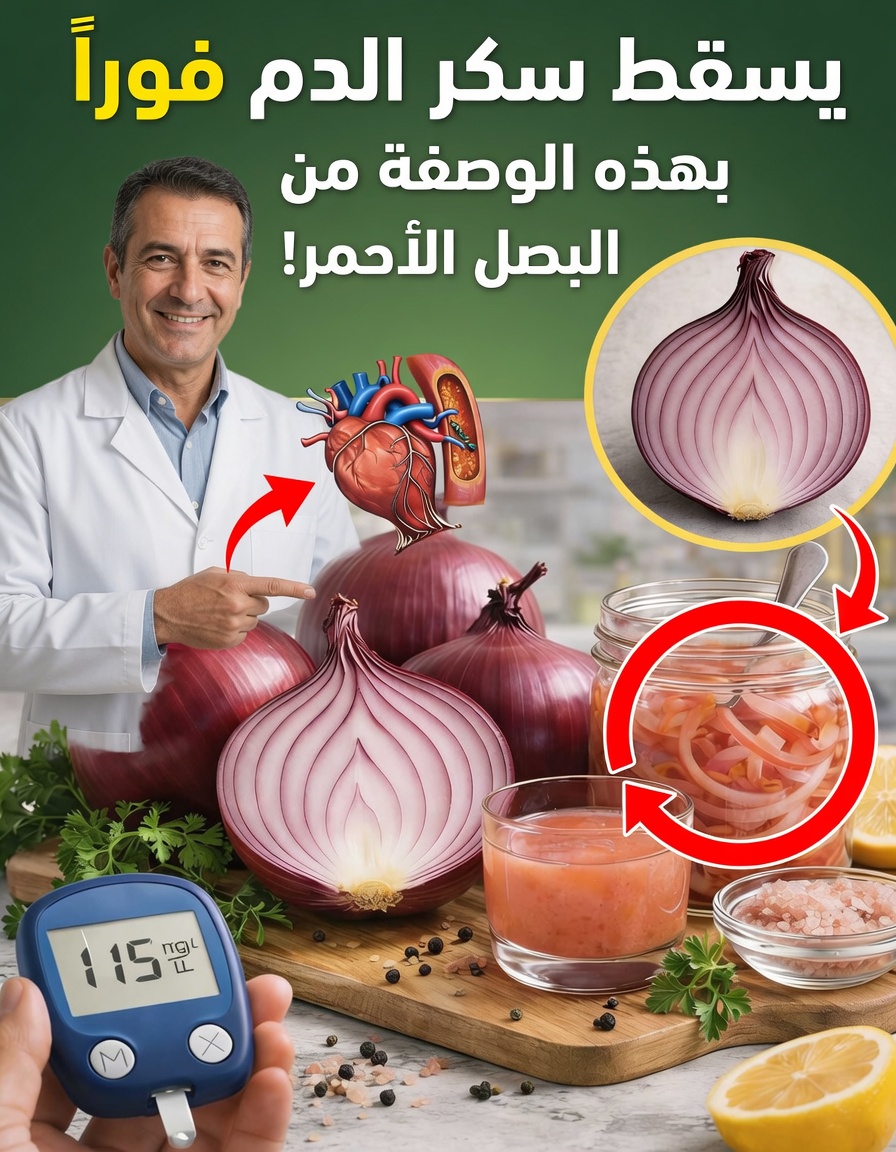 وصفة البصل الأحمر التي قد تساعد على دعم مستويات طاقة أكثر ثباتًا بشكل طبيعي