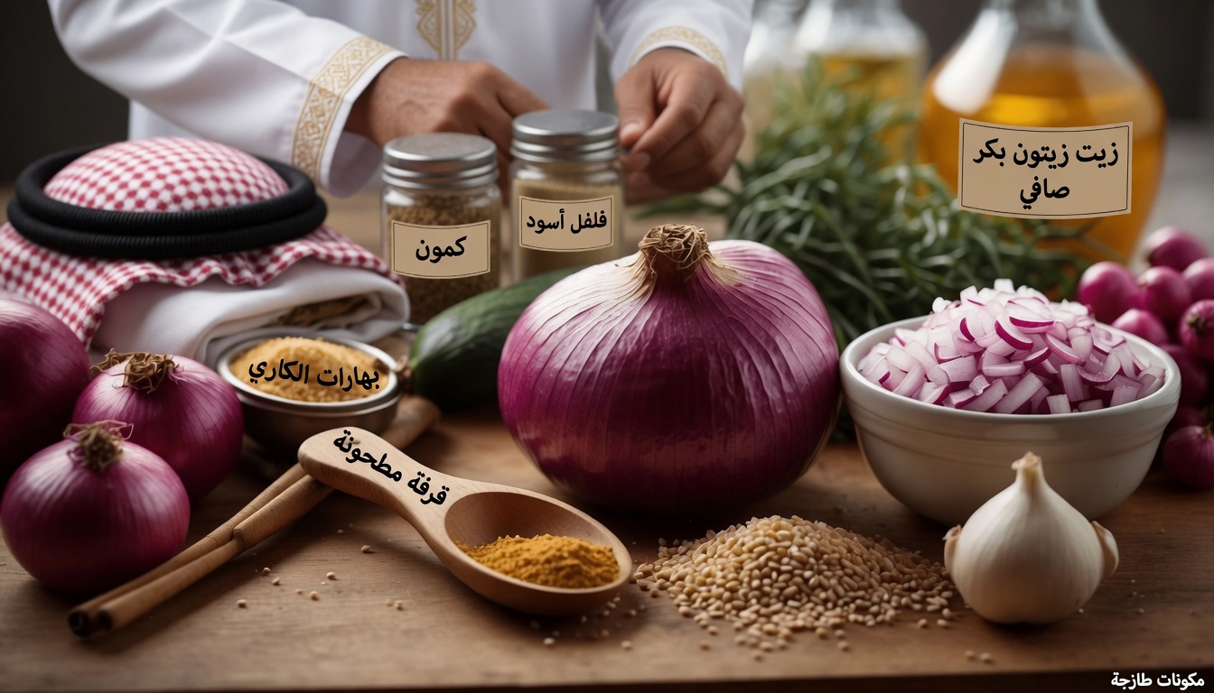 وصفة البصل الأحمر التي قد تساعد على دعم مستويات طاقة أكثر ثباتًا بشكل طبيعي