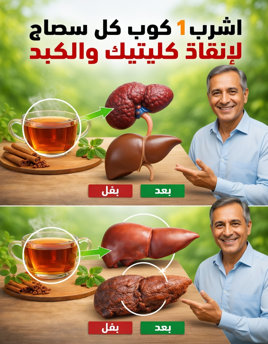 اشرب كوبًا واحدًا كل صباح للحفاظ على كليتيك وكبدك