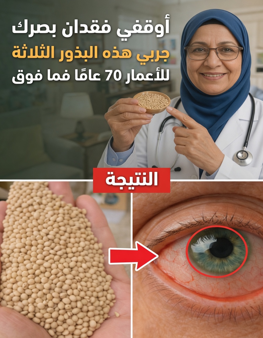 كُلْ هذه البذرة وشاهد تحسّن بصرك — خاصة بعد سن الستين!