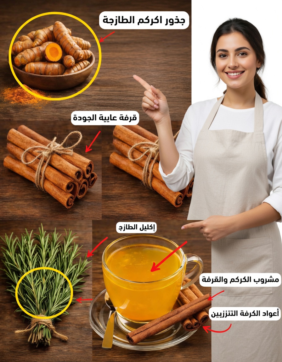 المشروب العشبي السحري لمرض السكري وتحسين الدورة الدموية والكبد الدهني وآلام العظام