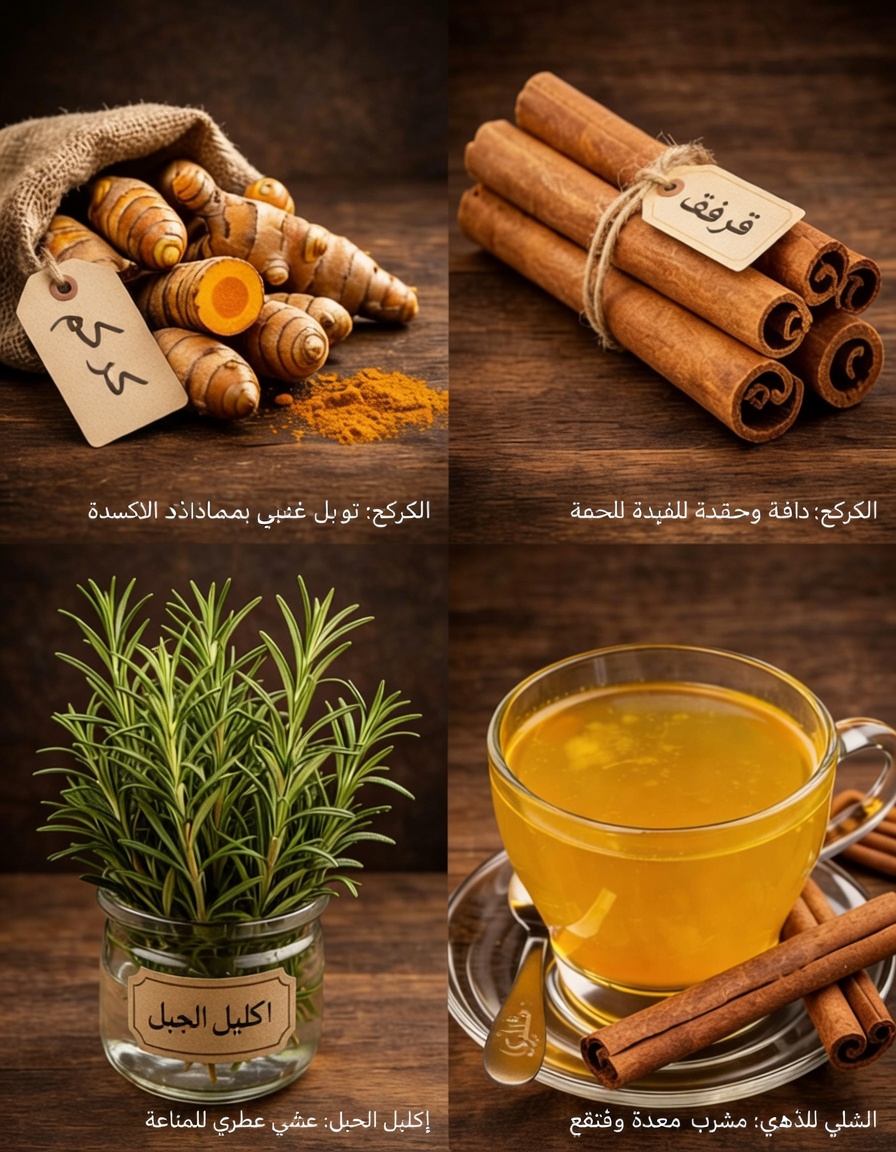 المشروب العشبي السحري لمرض السكري وتحسين الدورة الدموية والكبد الدهني وآلام العظام