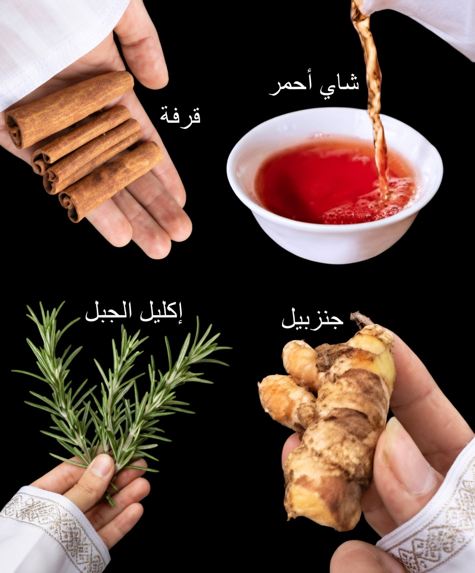 المشروب العشبي السحري لمرض السكري والدورة الدموية والكبد الدهني وآلام العظام