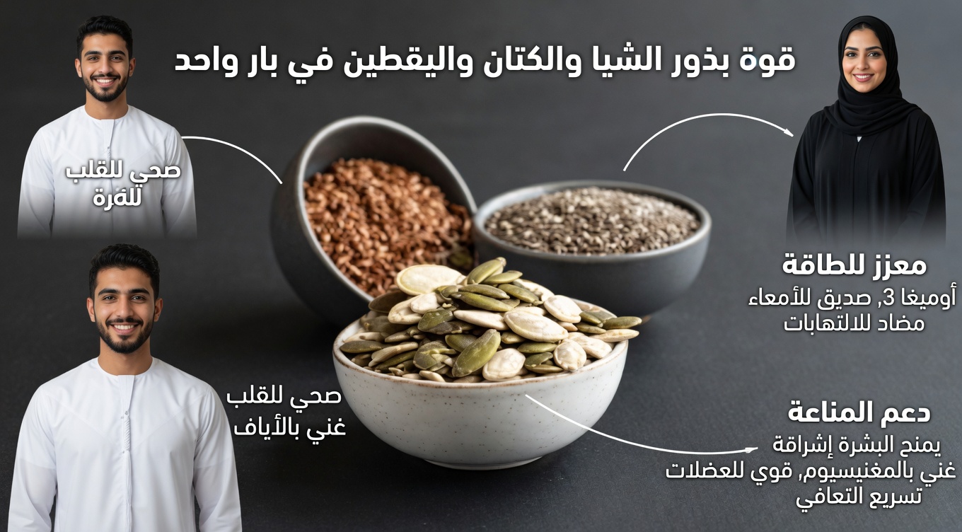 حتى بعد سنّ التسعين؟ تناول هذه البذور الثلاث كل صباح لتعزيز قوة بصرك ودماغك!