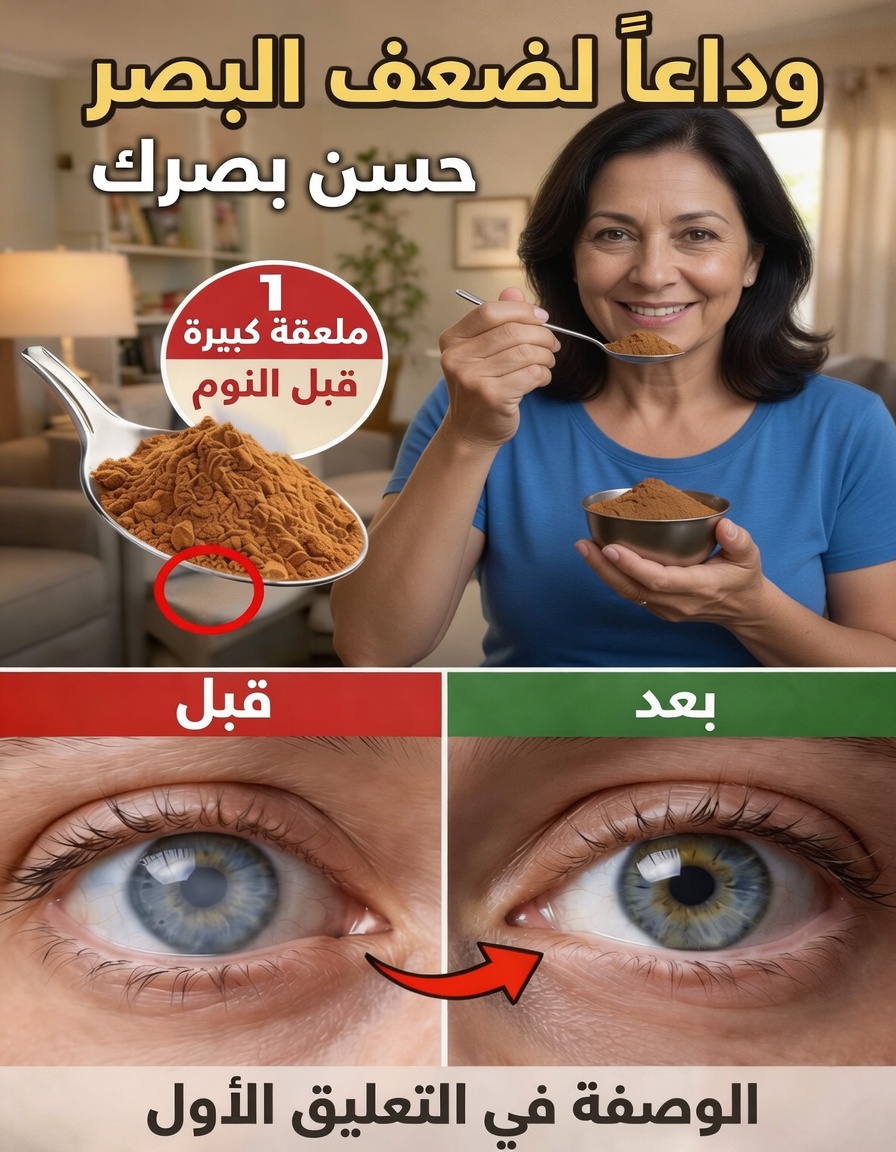 الأشخاص فوق سن الستين يأكلون هذا قبل النوم ويستيقظون برؤية أوضح!