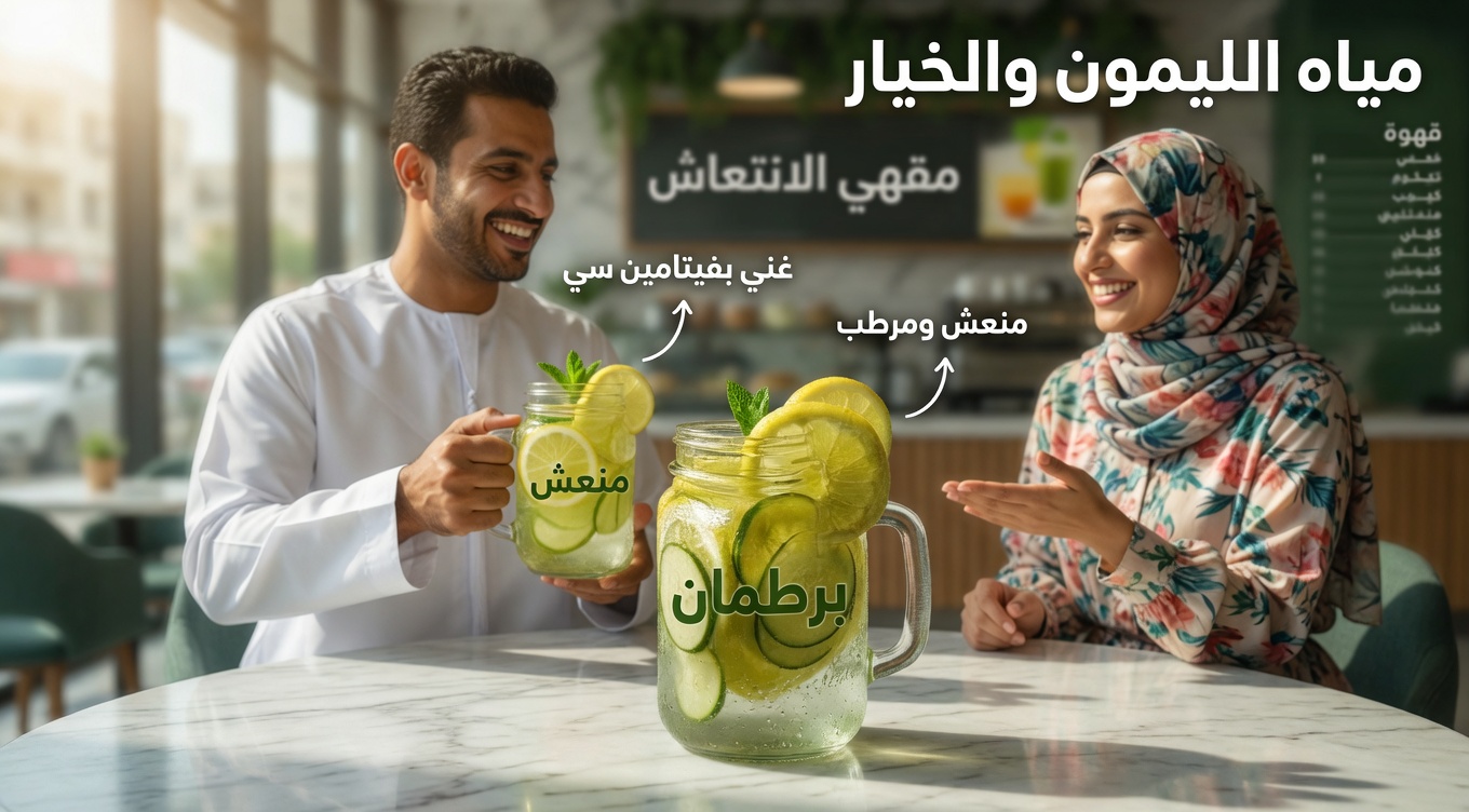 ماء السوق الأخضر: مشروب طبيعي قد يساعد في دعم صحة الجلوكوز والدورة الدموية والجهاز الهضمي