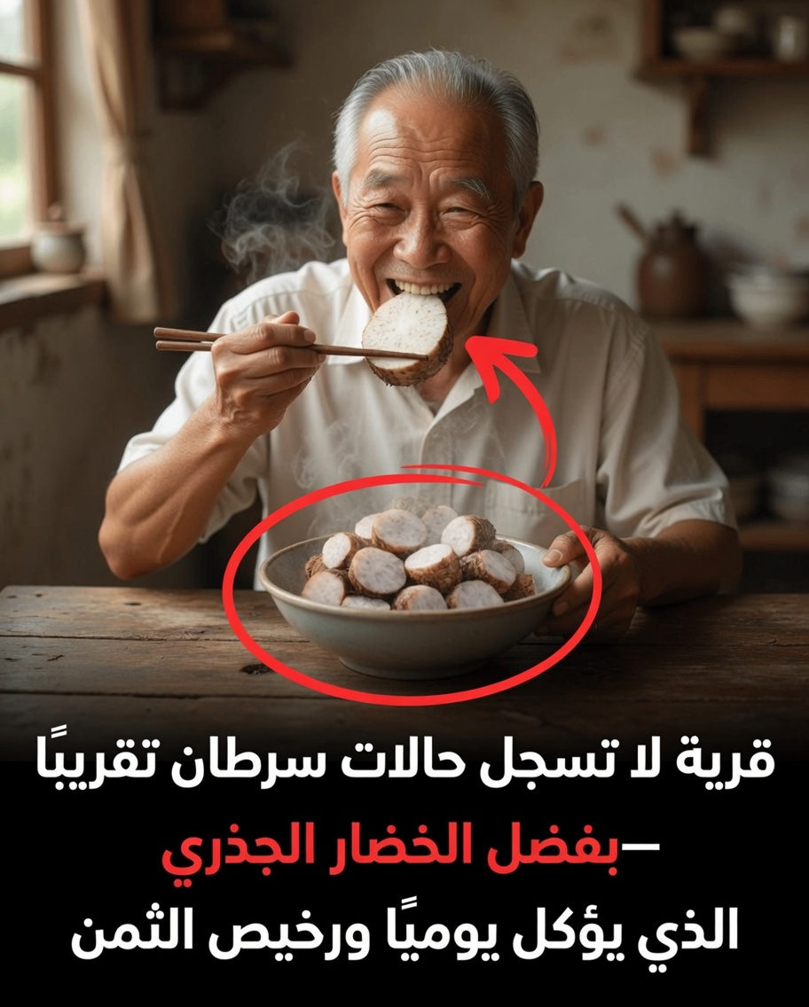 قريةٌ ذات معدلات إصابة بالسرطان منخفضة بشكلٍ لافت — وسرّهم ليس مكمّلات باهظة الثمن، بل خضار جذري متواضع يُؤكل يوميًا