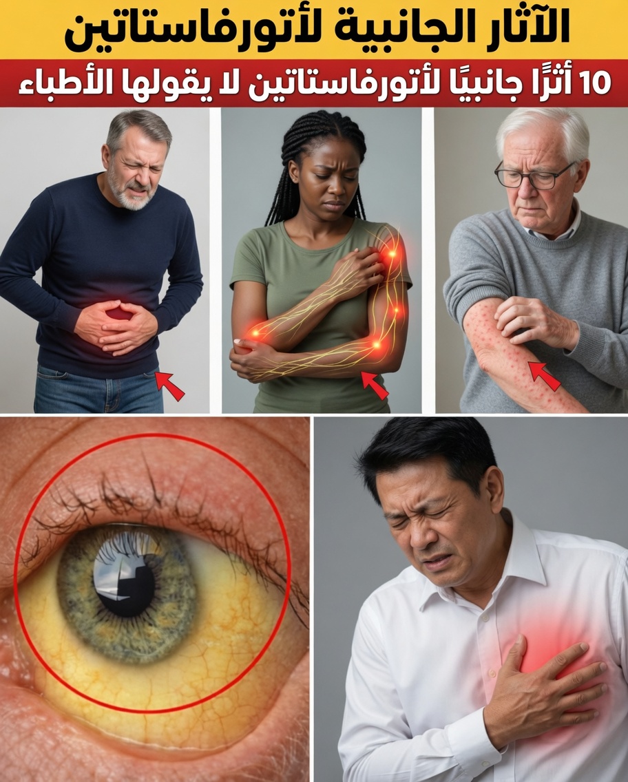 الآثار الجانبية لأتورفاستاتين: 15 مخاوف خفية قد لا يذكرها لك طبيبك دائمًا الآن