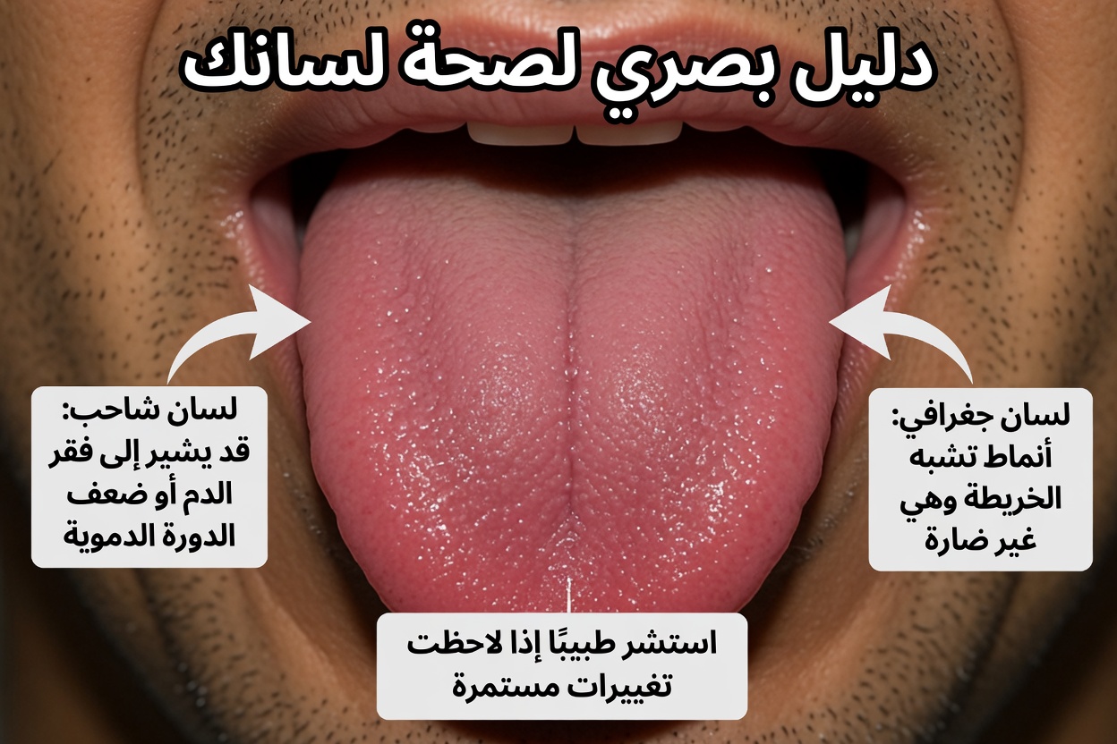 إذا كنت تعاني من هذه الأعراض الأربعة في اللسان، فقد تشير إلى حالات صحية كامنة
